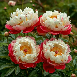 Пион Коралловый Каскад купить по цене от 490р. в интернет-магазине «Посадика» с доставкой почтой в в Карабаше и по всей России – [изображение №1].