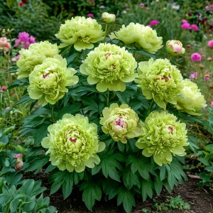 Пион Зеленые Бобы купить по цене от 610р. в интернет-магазине «Посадика» с доставкой почтой в в Карабаше и по всей России – [изображение №1].