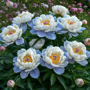 Пион Акварельный Этюд купить по цене от 806р. в интернет-магазине «Посадика» с доставкой почтой в в Карабаше и по всей России – [изображение №1].